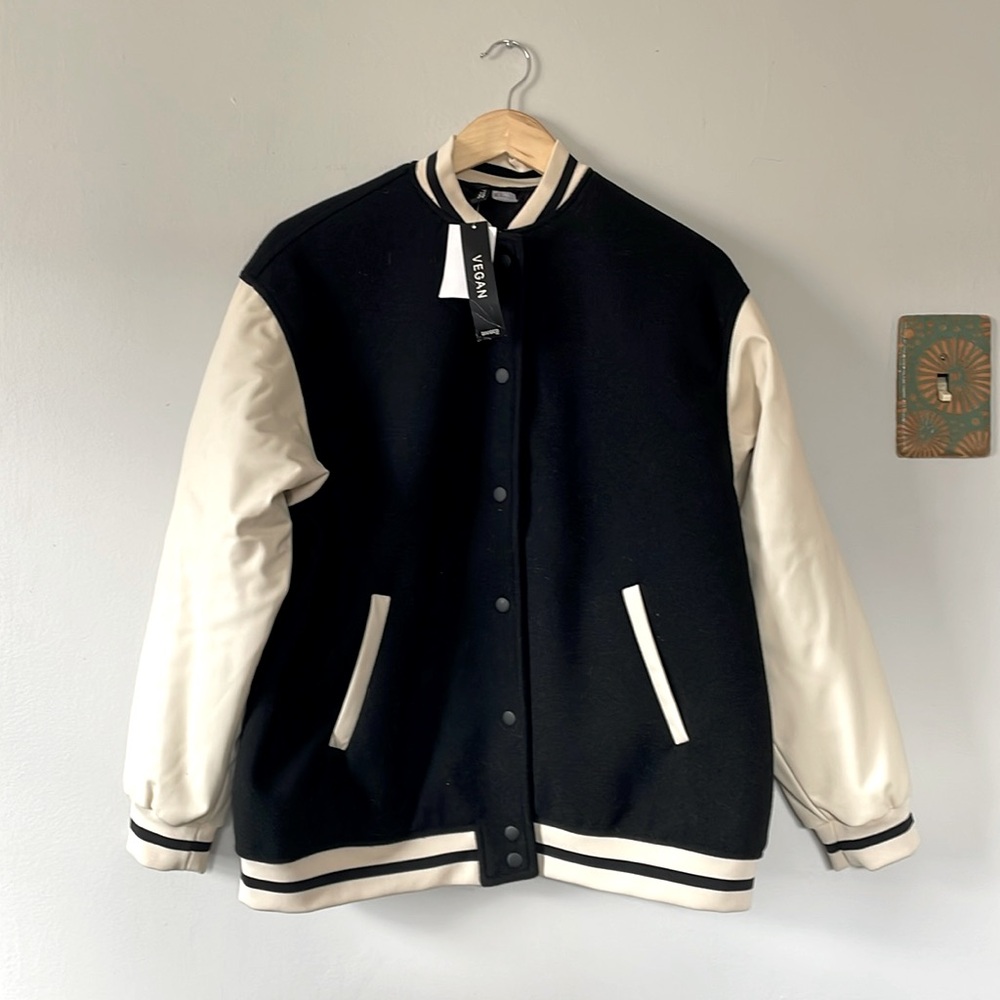 H&M Varsity Jacket NWT